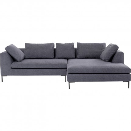 Corner Sofa Gianna Grey Right Kare Design