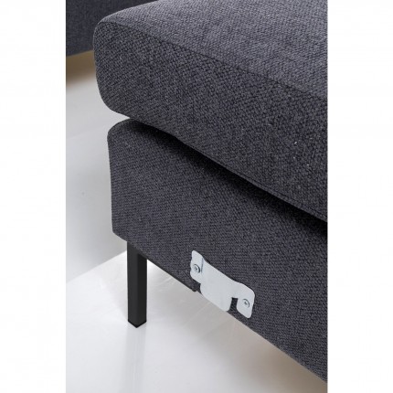 Corner Sofa Gianna Grey Right Kare Design