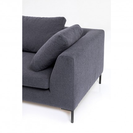 Corner Sofa Gianna Grey Left Kare Design