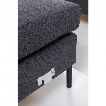 Corner Sofa Gianna Grey Left Kare Design