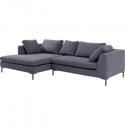 Corner Sofa Gianna Grey Left Kare Design