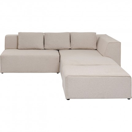 Corner Sofa Infinity Creme Right Kare Design