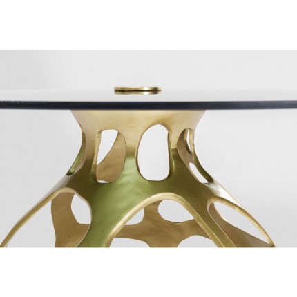 Table Volcano 120cm gold Kare Design