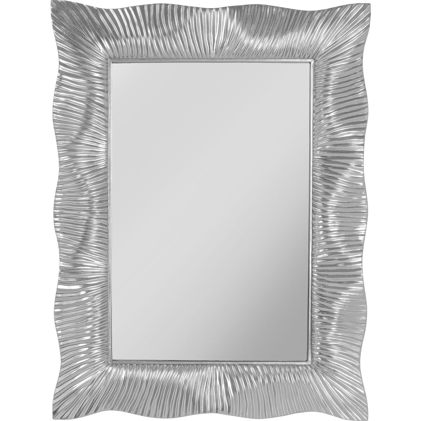 Kare Design Miroir Wavy 124x94cm argenté