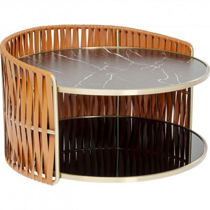 Coffee Table Copper 86cm Kare Design