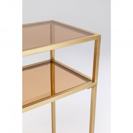 Console Loft golden 85x30cm Kare Design