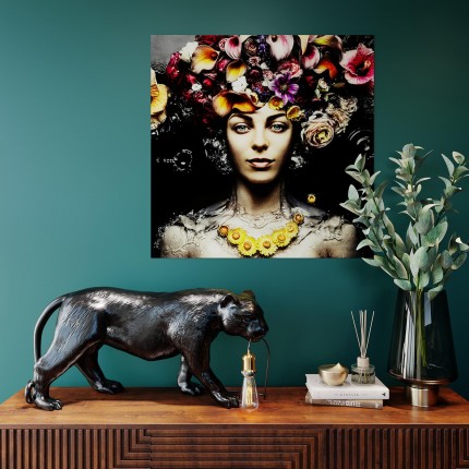 Table Lamp black panther Kare Design