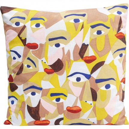 Coussin Artistic visages Kare Design