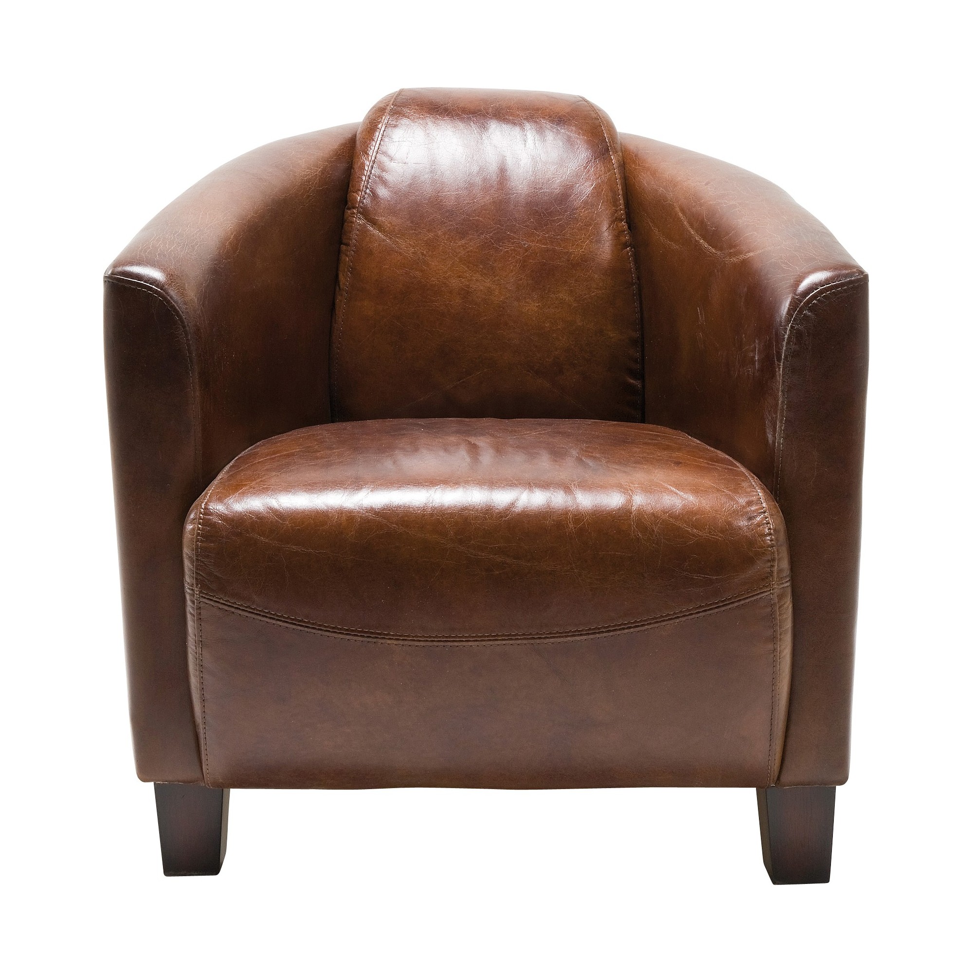 Armchair Cigar Lounge Brown Kare Design