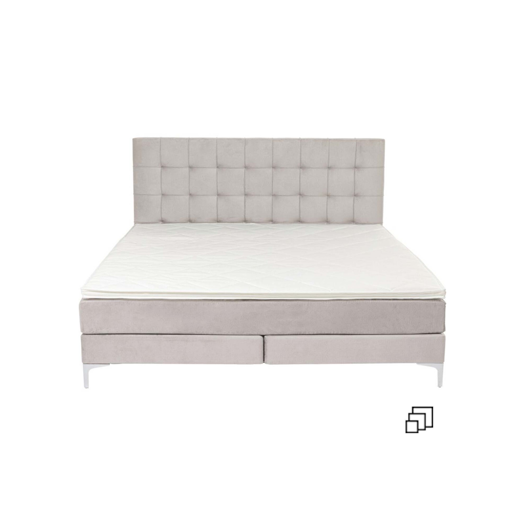 Lit boxspring Benito Star crème Kare Design