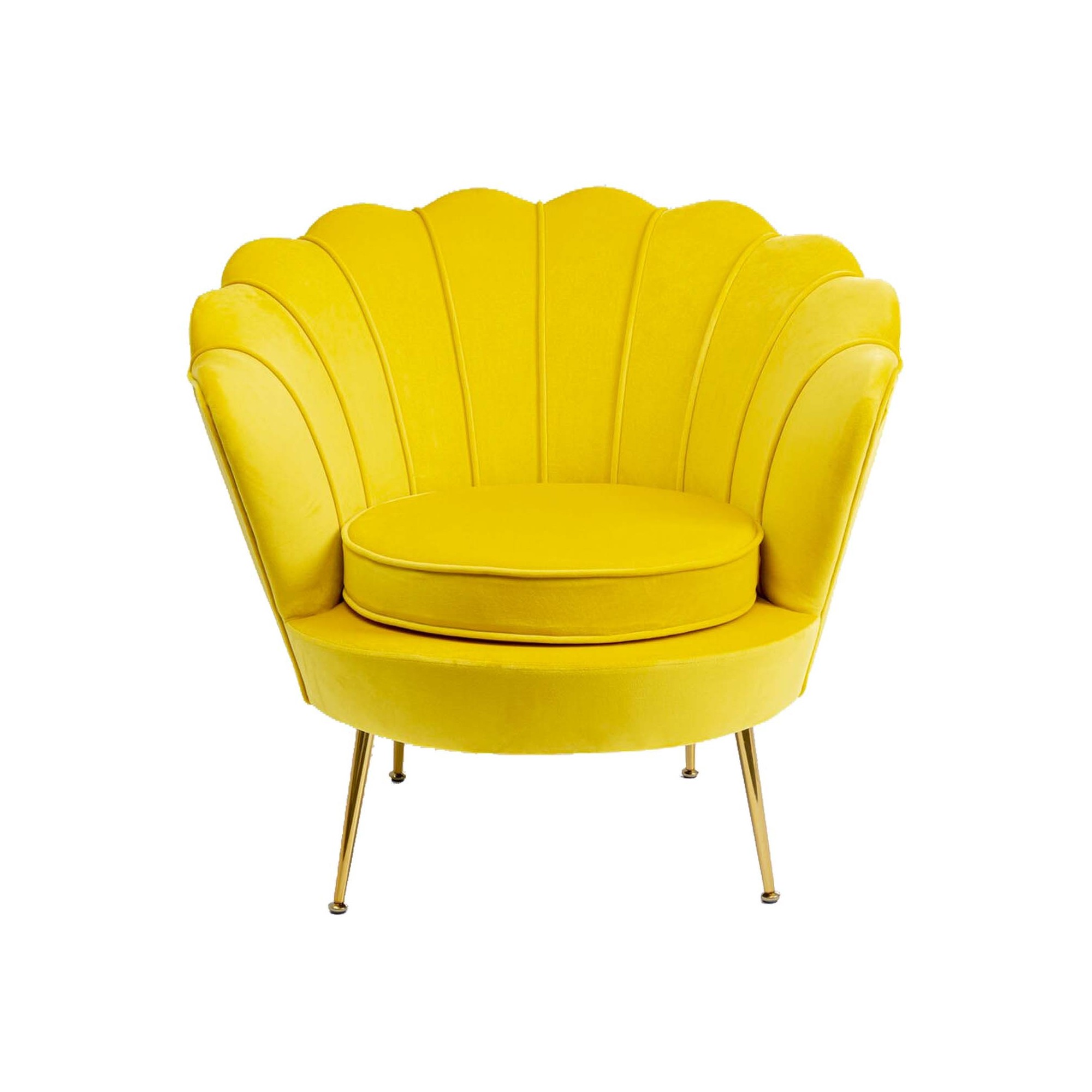 Fauteuil Water Lily jaune Kare Design