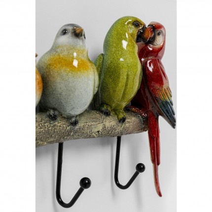 Wall Coat Rack Exotic Birds Kare Design