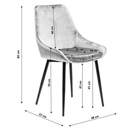 Chair East Side Champagne Kare Design