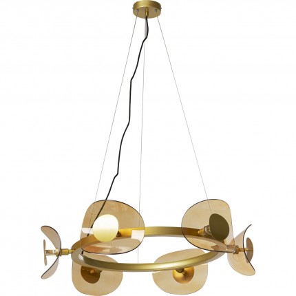 Pendant Lamp Mariposa 81cm gold Kare Design