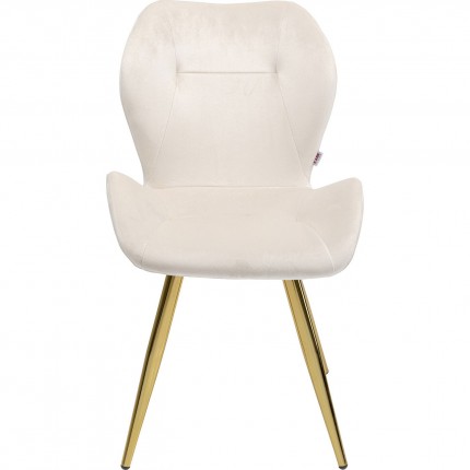 Chair Viva velvet cream Kare Design