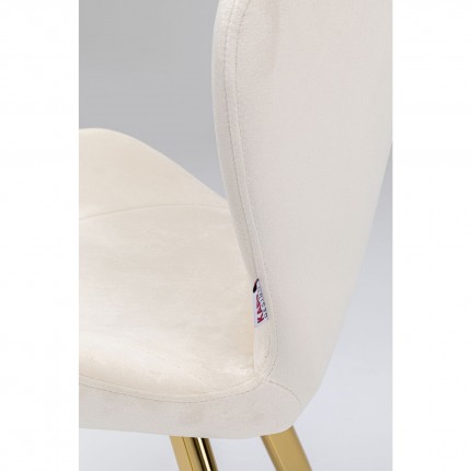 Chair Viva velvet cream Kare Design