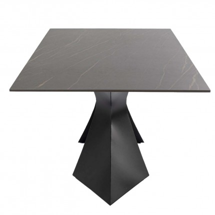 Table Gloria 200x100cm grès noir Kare Design