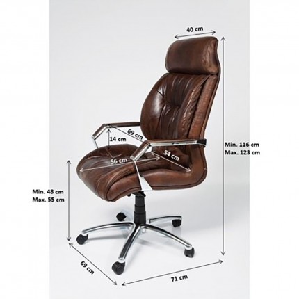 Office Chair Cigar Lounge Kare Design