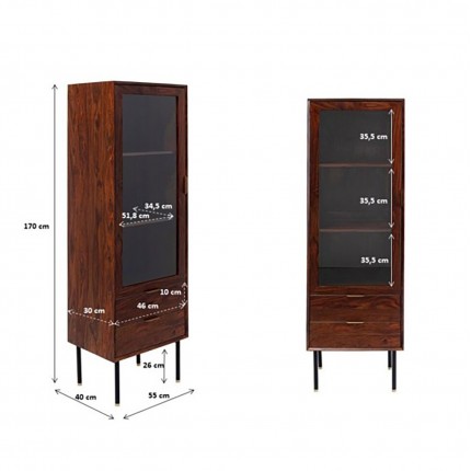 Display Cabinet Ravello 1 door 2 drawers Kare Design