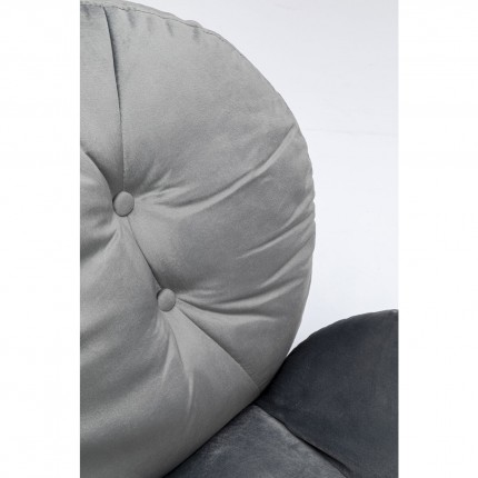 Swivel Armchair Cosy grey Kare Design