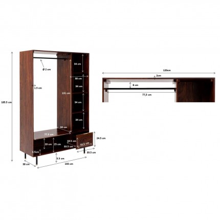 Wardrobe Cabinet Ravello Kare Design