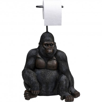 Toilet Paper Holder Sitting Monkey Gorilla 51cm Kare Design