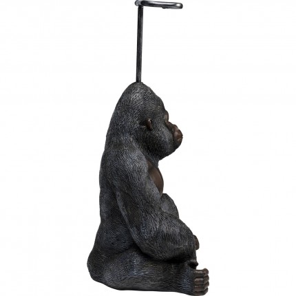 Toilet Paper Holder Sitting Monkey Gorilla 51cm Kare Design