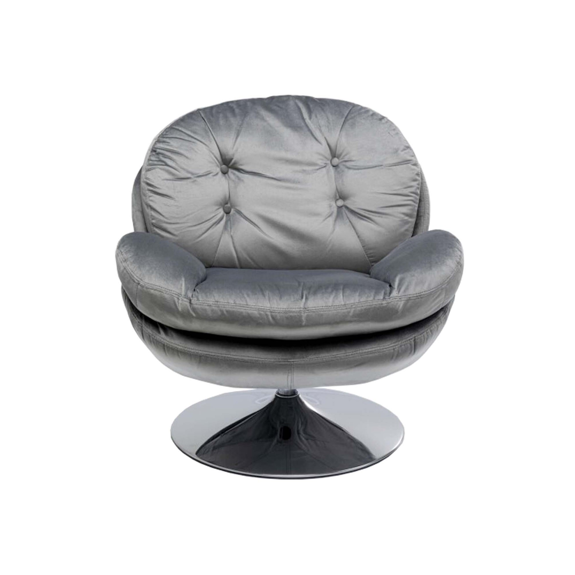 Fauteuil pivotant Cosy gris