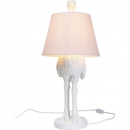 Lampe autruche blanche Kare Design