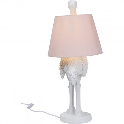 Lampe autruche blanche Kare Design