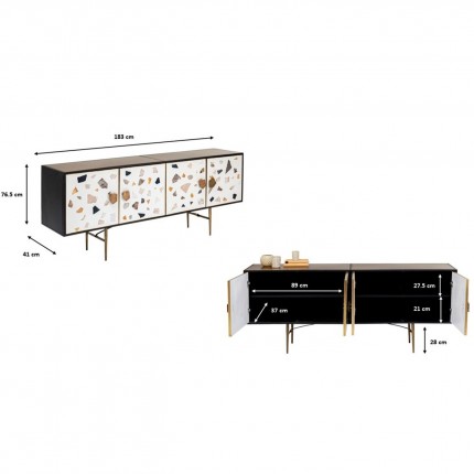 Sideboard Terrazzo Kare Design