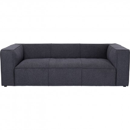 Sofa Cubetto 3-Seater dark grey Kare Design