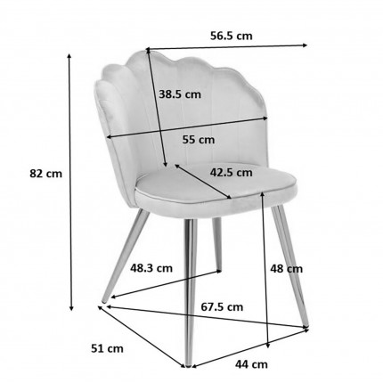 Chair Princess Beige Kare Design