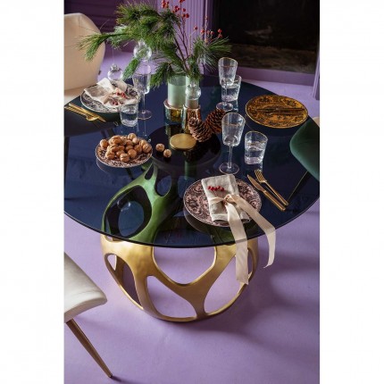 Table Volcano 120cm gold Kare Design