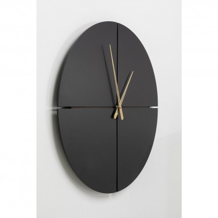 Wall Clock Andrea Black Ø60cm Kare Design