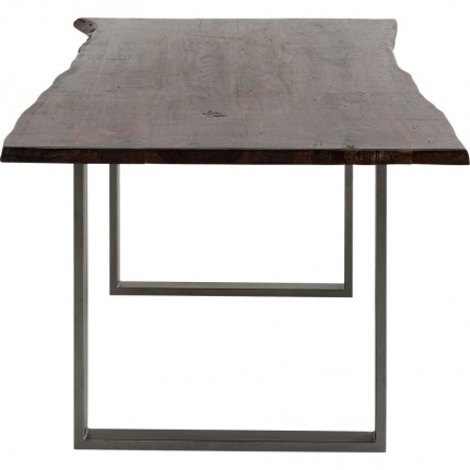 Table Harmony 200x100cm noyer acier Kare Design