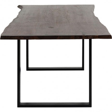 Table Harmony 180x90cm noyer noire Kare Design