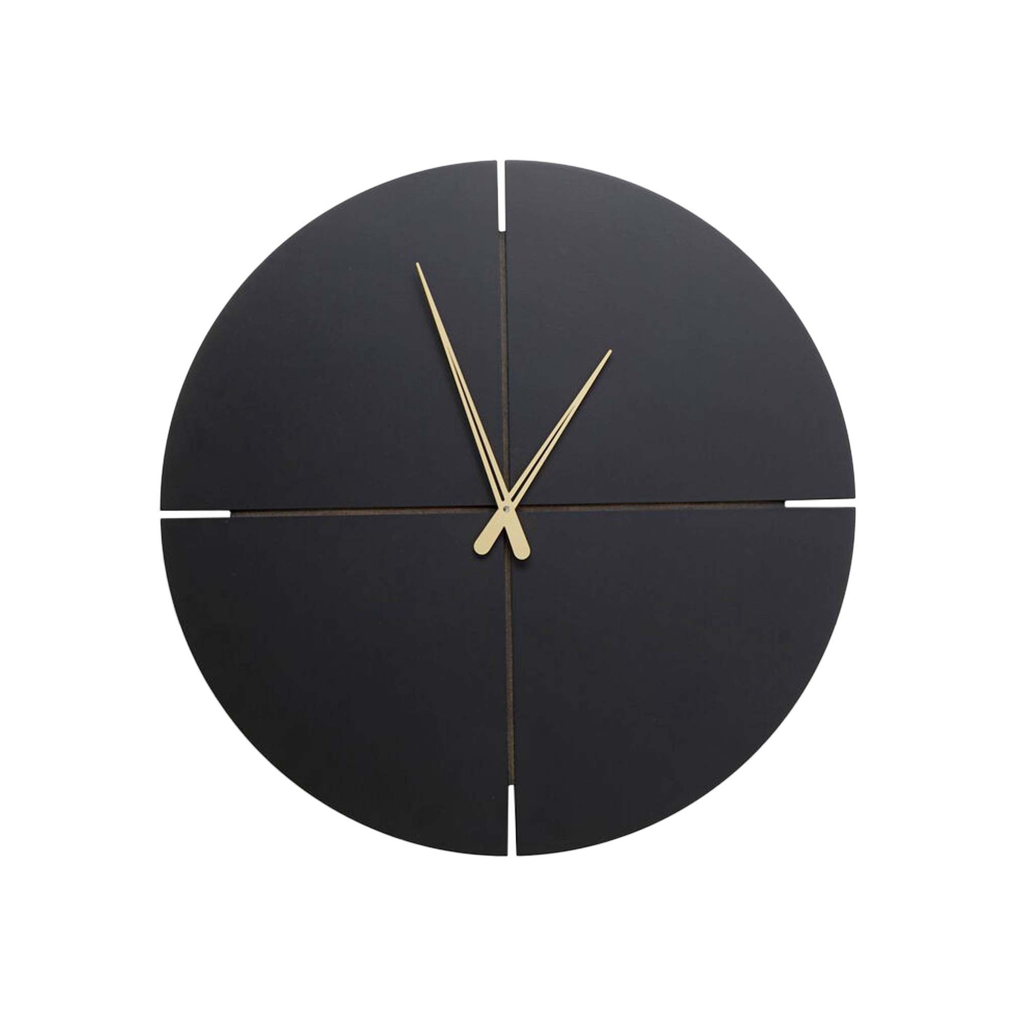 Horloge murale Andrea noir Ø60cm