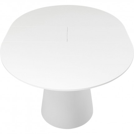 Table à rallonge Benvenuto blanche Kare Design