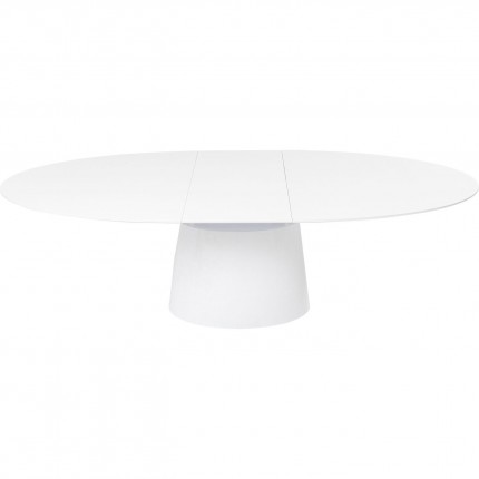 Extension Table Benvenuto oval white Kare Design