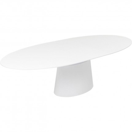 Extension Table Benvenuto oval white Kare Design