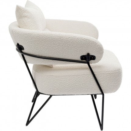 Fauteuil Peppo blanc Kare Design