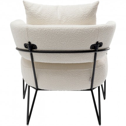 Fauteuil Peppo blanc Kare Design