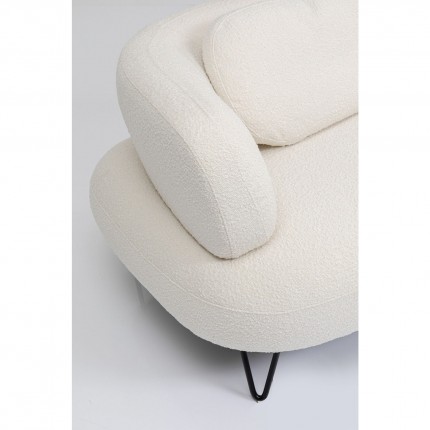 Sofa Peppo 2-Seater white Kare Design