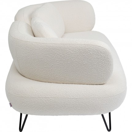 Sofa Peppo 2-Seater white Kare Design