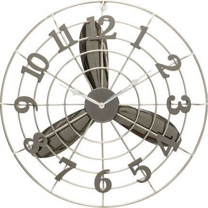 Wall Clock Fan Blade Ø61cm Kare Design