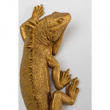 Wall Decoration Lizard 31x11cm Kare Design