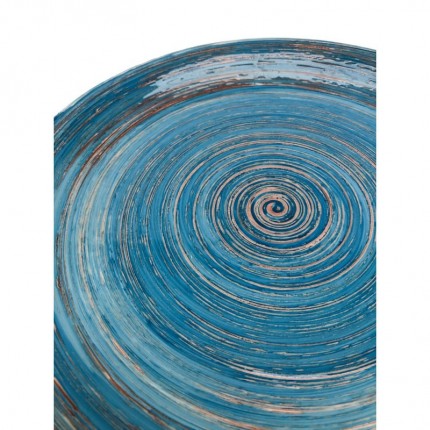 Assiettes Swirl 19cm bleues set de 4 Kare Design