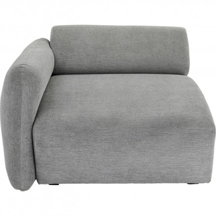 Corner seat Lucca Left Grey Kare Design