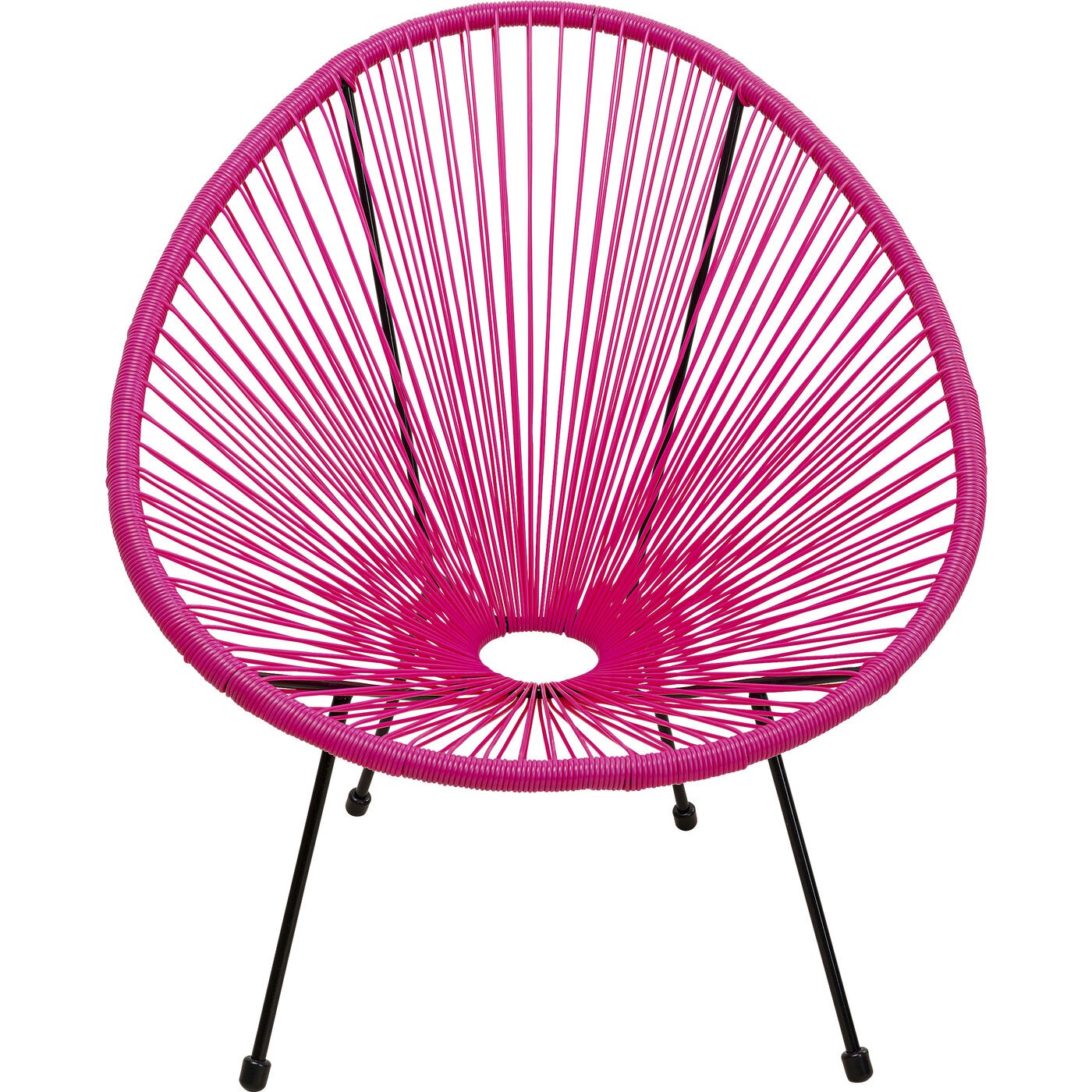 Kare Design Fauteuil de jardin Acapulco rose